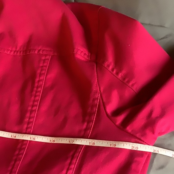 Charter Club Bold Pink Denim Jacket - Picture 10 of 10
